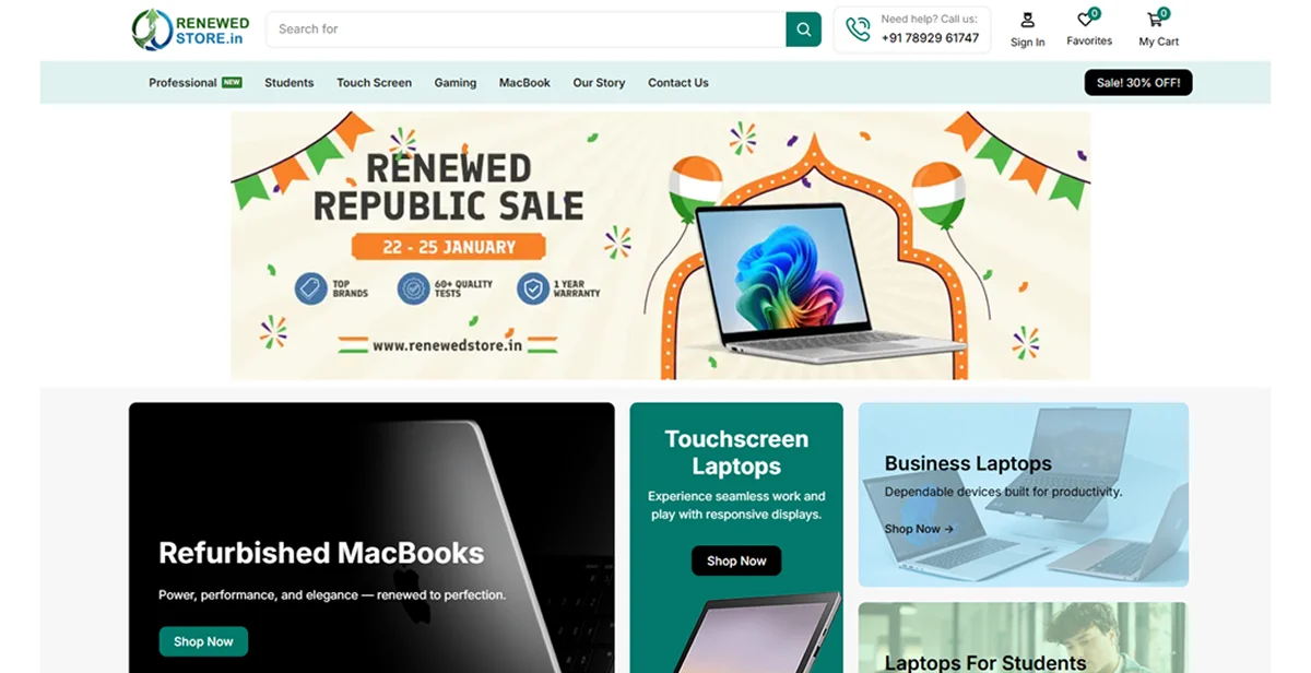 Renewed Store